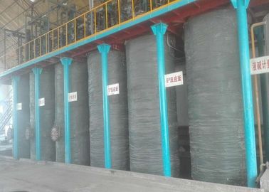 Auto operação simples líquida do processo molhado da maquinaria da planta do silicato de sódio