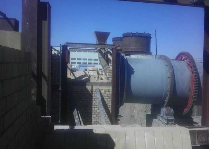 Grande máquina do secador giratório, secador giratório resistente para a planta do cimento